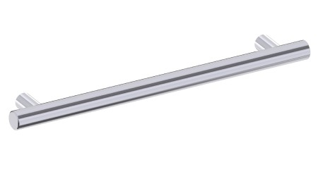 [KART-8289718-33] Kartners 8289718-33 Bath Grab Bar Round 18" Titanium