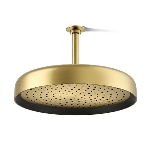[KOH-26292-2MB] Kohler 26292-2MB Statement Round 14" Single Function Rainhead Vibrant Brushed Modern Brass