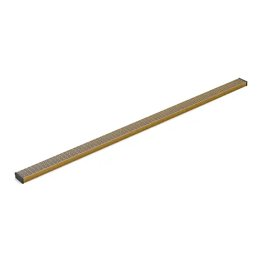 [KOH-80655-2MB] Kohler 80655-2MB 2-1/2" x 60" Linear Drain Grate Vibrant Brushed Moderne Brass