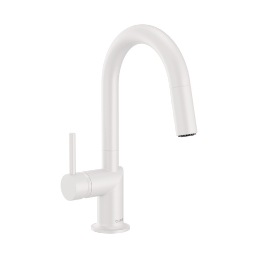 [BRI-63975LF-MWLHP] Brizo 63975LF-MWLHP Odin Arc Pull-Down Prep Faucet Less Handle Matte White