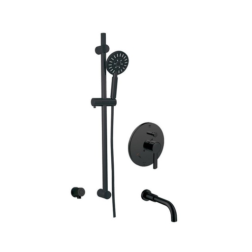 [ALT-9142641] ALT 91426 Circo Thermone Tub Shower System Electro Black