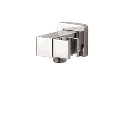 [AQB-01421BN] Aquabrass 1421 Waterways And Hook Square Waterway With Hook Brushed Nickel