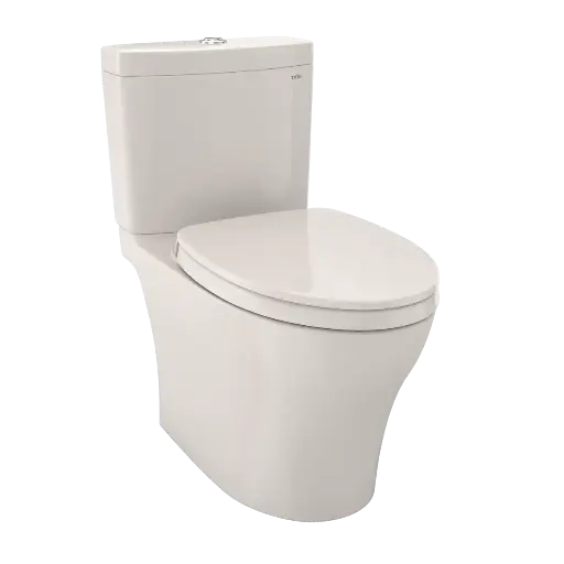 [TOTO-MS446124CEMGN#12] TOTO MS446124CEMGN#12 Aquia IV Two Piece Elongated Dual Flush Toilet Sedona Beige