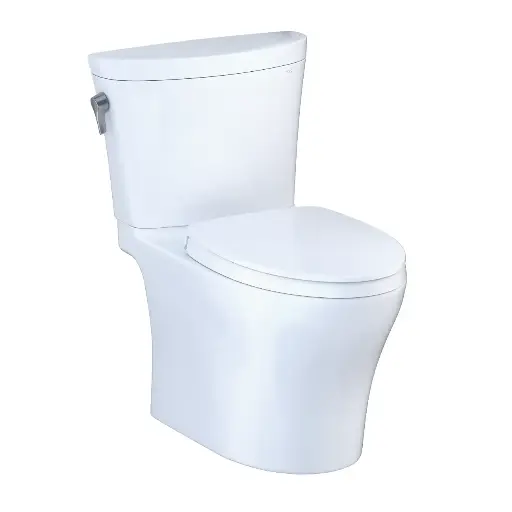 [TOTO-MS448124CEMFGN#01] TOTO MS448124CEMFGN#01 Aquia IV Arc Two Piece Elongated Toilet Cotton