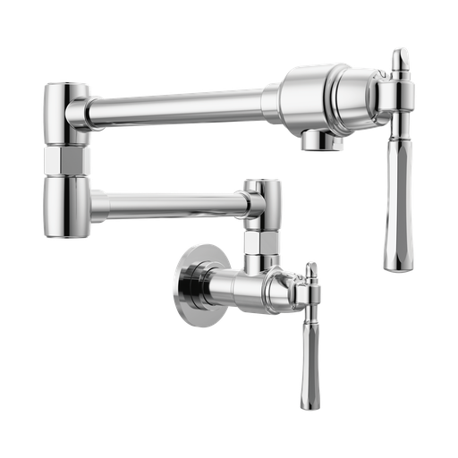 [BRI-62858LF-PC] Brizo 62858LF-PC Tulham Wall Mount Pot Filler Polished Chrome