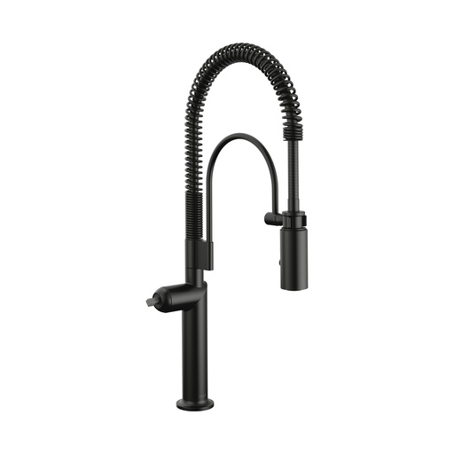 [BRI-63375LF-BLLHP] Brizo 63375LF-BLLHP Odin Semi-Professional Kitchen Faucet Less Handle Matte Black
