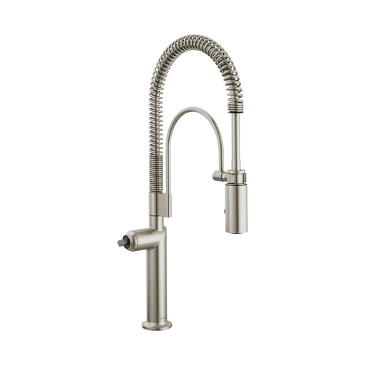 [BRI-63375LF-SSLHP] Brizo 63375LF-SSLHP Odin Semi-Professional Kitchen Faucet Less Handle Brilliance Stainless