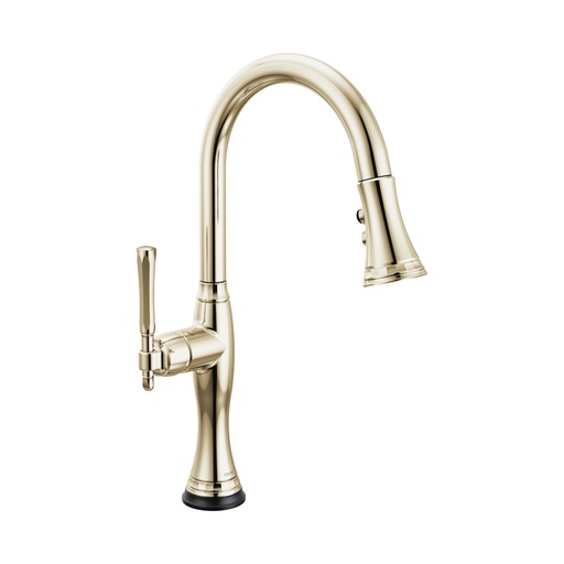 [BRI-64058LF-PN] Brizo 64058LF-PN Tulham Smart Touch Pull-Down Kitchen Faucet Polished Nickel