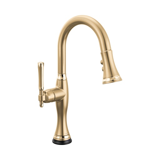 [BRI-64958LF-GLPG] Brizo 64958LF-GLPG Tulham SmartTouch Pull-Down Prep Faucet Luxe Gold Polished Gold
