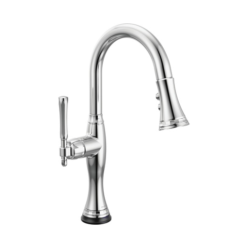 [BRI-64958LF-PC] Brizo 64958LF-PC Tulham SmartTouch Pull-Down Prep Faucet Polished Chrome