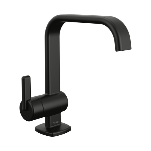 [BRI-65067LF-BL-ECO] Brizo 65067LF-BL-ECO Allaria Single Handle Lavatory Faucet Matte Black
