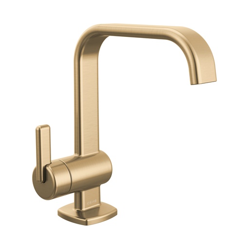 [BRI-65067LF-GL-ECO] Brizo 65067LF-GL-ECO Allaria Single Handle Lavatory Faucet Brilliance Luxe Gold