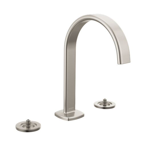 [BRI-65367LF-NKLHP-ECO] Brizo 65367LF-NKLHP-ECO Allaria Widespread Lavatory Faucet Less Handles Brilliance Luxe Nickel