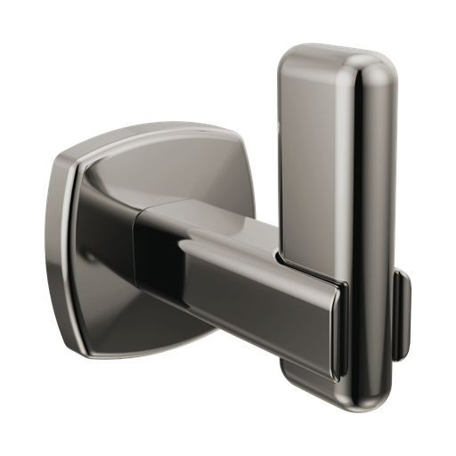 [BRI-693467-BNX] Brizo 693467-BNX Allaria Robe Hook With Notch Brilliance Black Onyx