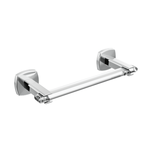 [BRI-694767-PCCL] Brizo 694767-PCCL Allaria 8" Mini Towel Bar Polished Chrome Clear