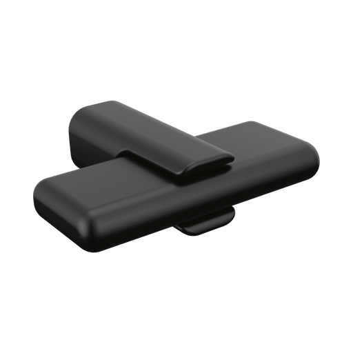 [BRI-699267-BL] Brizo 699267-BL Allaria Drawer Knob Matte Black