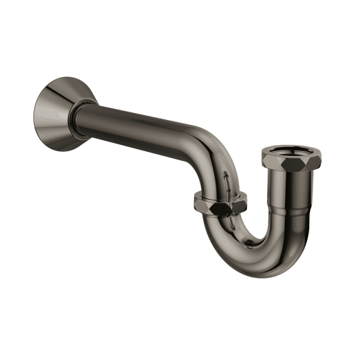 [BRI-BT031141-BNX] Brizo BT031141-BNX 20-Gauge P-Trap with Flange Brilliance Black Onyx