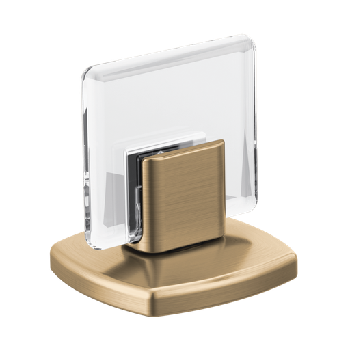 [BRI-HK5367-GLCL] Brizo HK5367-GLCL Allaria Widespread Lavatory Knob Handle Kit Brilliance Luxe Gold Clear