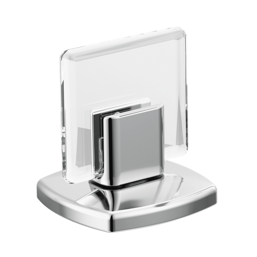 [BRI-HK5367-PCCL] Brizo HK5367-PCCL Allaria Widespread Lavatory Knob Handle Kit Polished Chrome Clear