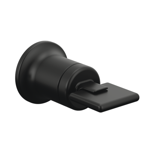 [BRI-HK5867-BL] Brizo HK5867-BL Allaria Lavatory Faucet Knob Handle Kit Matte Black