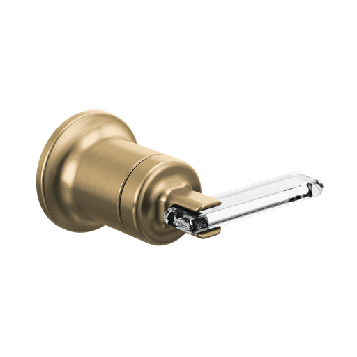 [BRI-HL5868-GLCL] Brizo HL5868-GLCL Allaria Wall Mount Lavatory Lever Handle Kit Brilliance Luxe Gold Clear