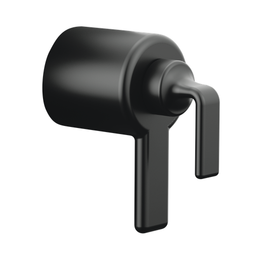 [BRI-HL6067-BL] Brizo HL6067-BL Allaria Thermostatic Valve Trim Twist Handle Kit Matte Black