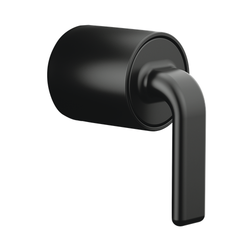 [BRI-HL60P67-BL] Brizo HL60P67-BL Allaria Pressure Balance Valve Trim Twist Lever Handle Kit Matte Black