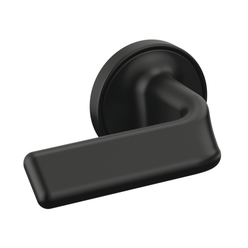 [BRI-HL70467-BL] Brizo HL70467-BL Allaria Wall Mount Tub Filler Twist Lever Handle Kit Matte Black