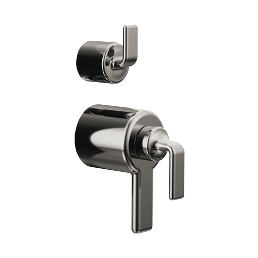 [BRI-HL7567-BNX] Brizo HL7567-BNX Allaria Thermostatic Valve Trim Twist Lever Handle Kit Brilliance Black Onyx