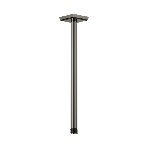 [BRI-RP101286BNX] Brizo RP101286BNX Essential 14" Ceiling Mount Shower Arm And Square Flange Brilliance Black Onyx