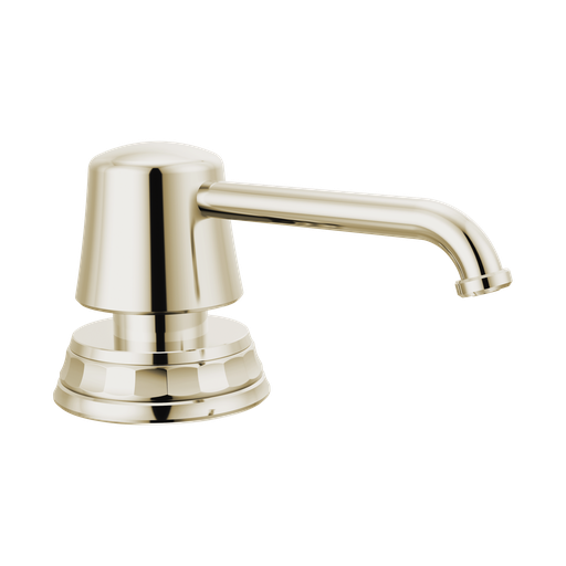 [BRI-RP101658PN] Brizo RP101658PN Tulham Soap Lotion Dispenser Brilliance Polished Nickel