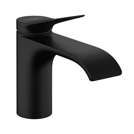 [HAN-75010671] Hansgrohe 75010671 Vivenis Single Hole Faucet 80 With Pop--Up Drain Matte Black