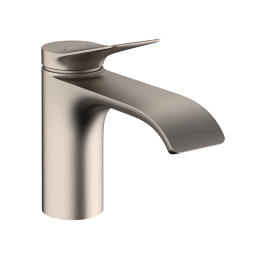 [HAN-75010821] Hansgrohe 75010821 Vivenis Single Hole Faucet 80 With Pop--Up Drain Brushed Nickel