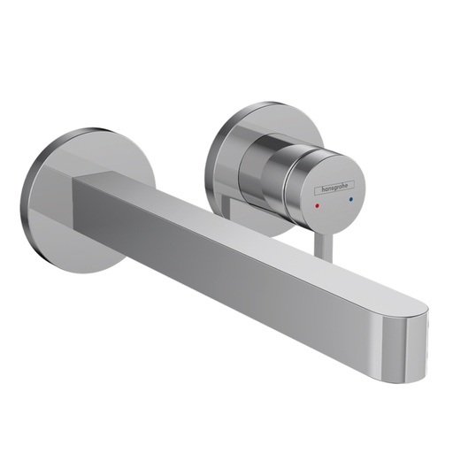 [HAN-76050001] Hansgrohe 76050001 Finoris Wall Mounted Single Handle Faucet Trim Chrome