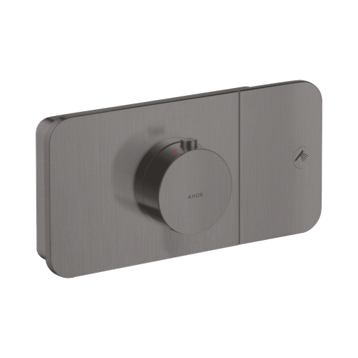 [HAN-45711341] Hansgrohe 45711341 Axor One Thermostatic Module Trim Brushed Black Chrome