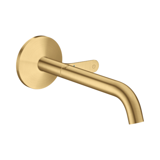 [HAN-48112251] Hansgrohe 48112251 Axor One Wall Mounted Single Handle Faucet Select Brushed Gold Optic