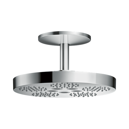 [HAN-48484001] Hansgrohe 48484001 Axor One Showerhead 280 2-Jet With Ceiling Mount Trim Chrome