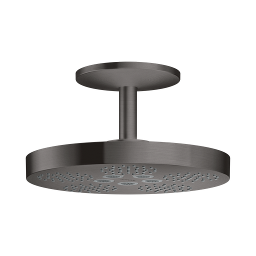 [HAN-48484341] Hansgrohe 48484341 Axor One Showerhead 280 2-Jet With Ceiling Mount Trim Brushed Black Chrome