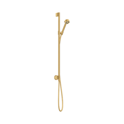 [HAN-48793251] Hansgrohe 48793251 Axor One Wallbar Set 75 1-Jet With Wall Outlet Brushed Gold Optic