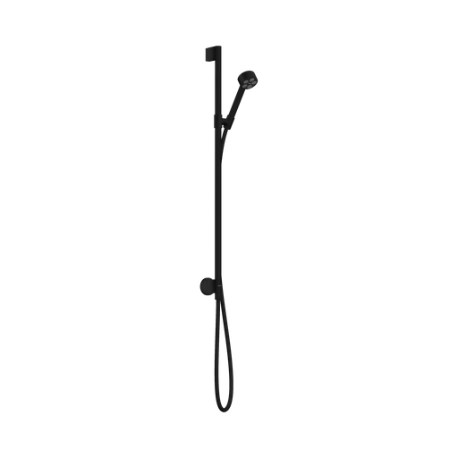 [HAN-48793671] Hansgrohe 48793671 Axor One Wallbar Set 75 1-Jet With Wall Outlet Matte Black