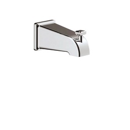 [AQB-10232BN] Aquabrass 10232 Tub Spouts 5 1/2 Square Tub Spout With Diverter Brushed Nickel