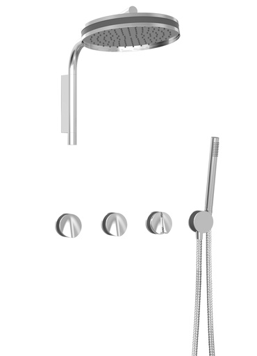 [BAR-PRO-3302-47-GG] Baril PRO-3302-47-GG Complete Thermostatic Shower Kit