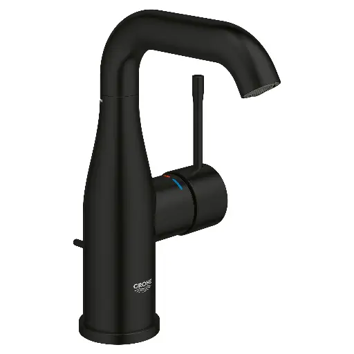 [GRO-234852431] Grohe 234852431 Essence Single Handle M-Size Bathroom Faucet Matte Black