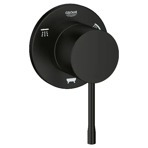[GRO-292032431] Grohe 292032431 Essence New 3-Way Diverter Trim Matte Black
