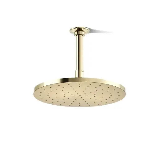 [KOH-13689-G-AF] Kohler 13689-G-AF Contemporary Round 10" Single Function 1.75 GPM Rainhead Vibrant French Gold