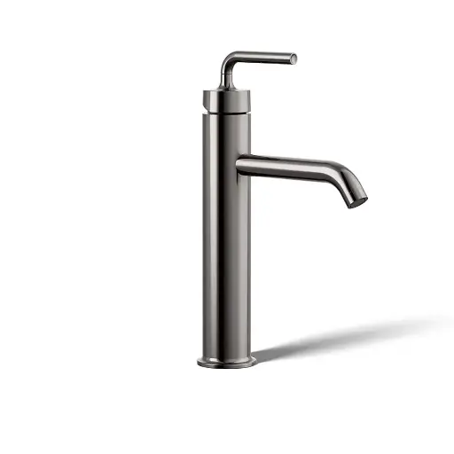 [KOH-14404-4A-TT] Kohler 14404-4A-TT Purist Tall Single Handle Bathroom Sink Faucet Vibrant Titanium