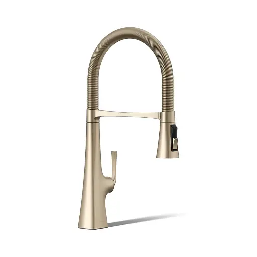 [KOH-22061-BV] Kohler 22061-BV Graze Semi Professional Medium Kitchen Sink Faucet Vibrant Brushed Bronze