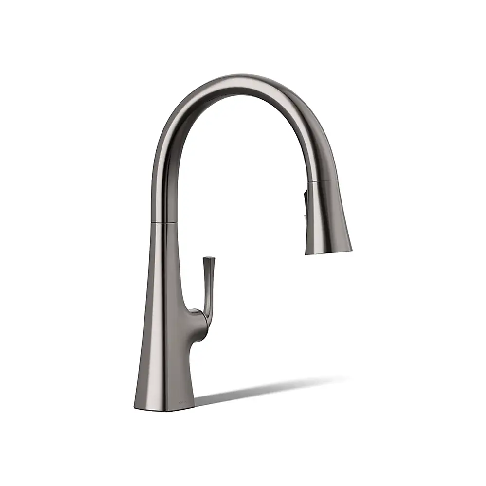 [KOH-22068-TT] Kohler 22068-TT Graze Touchless Pull-Down Kitchen Sink Faucet Vibrant Titanium
