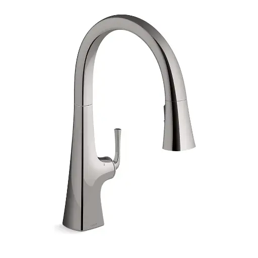 [KOH-22068-WB-TT] Kohler 22068-WB-TT Graze Touchless Pull-Down Kitchen Sink Faucet Vibrant Titanium