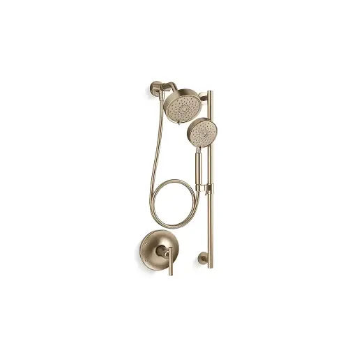 [KOH-22181-BV] Kohler 22181-BV Purist Essentials Showering Kit 2.5 GPM Vibrant Brushed Bronze